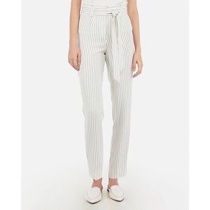 NWT Express Pinstripe High Rise Pants